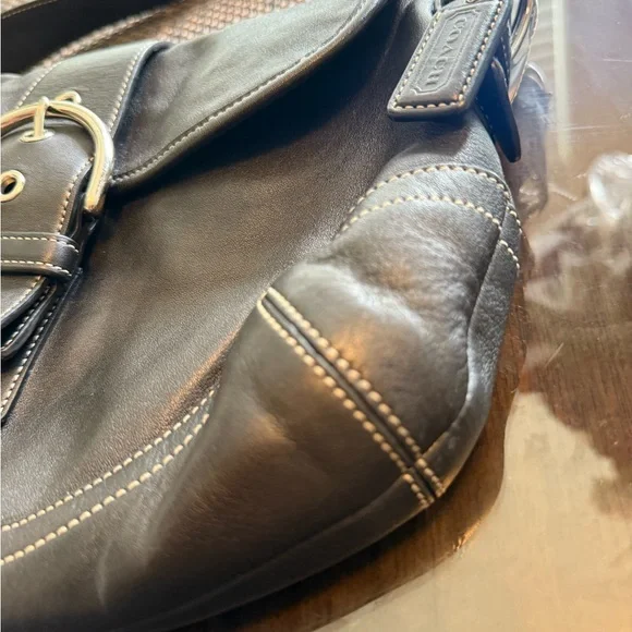Vintage soho Coach Leather Shoulder Bag - Picture 4 of 12